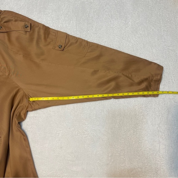 Torrid Relaxed Taper Studio Linen High Rise Lightweight Cargo Pant Women's 24R - Picture 8 of 9